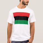 Camiseta Sinalizador vermelho preto e verde<br><div class="desc">Sinalizador vermelho preto e verde</div>