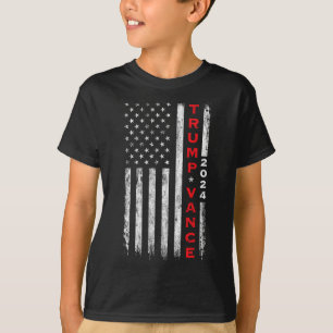 Camiseta Sinalizador Vertical Subjugado do Trump Vance 2024