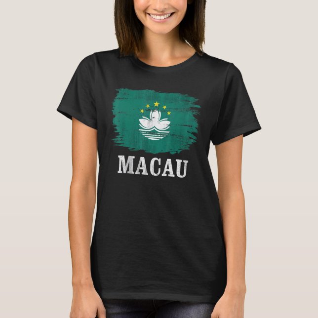 Camiseta Sinalizador Vintage Macau (Frente)