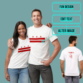 Camiseta Sinalizador Washington DC