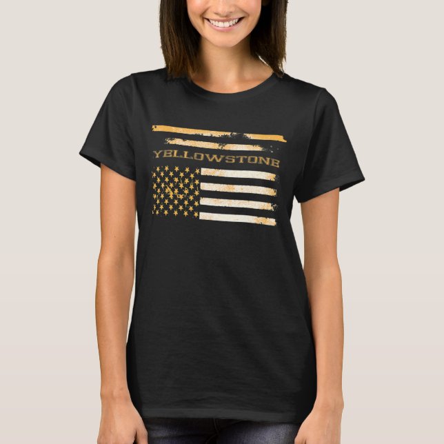 Camiseta Sinalizador Yellowstone (Frente)