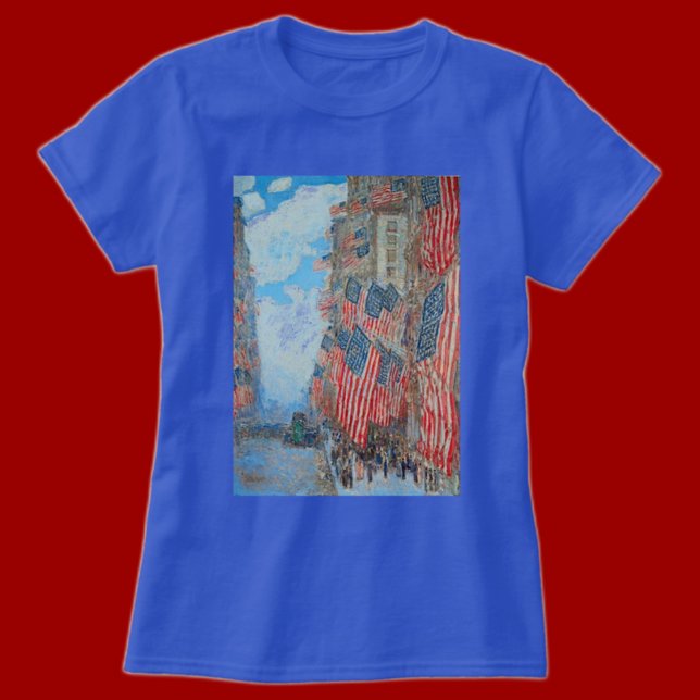 Camiseta Sinalizadores Americanos (Criador carregado)