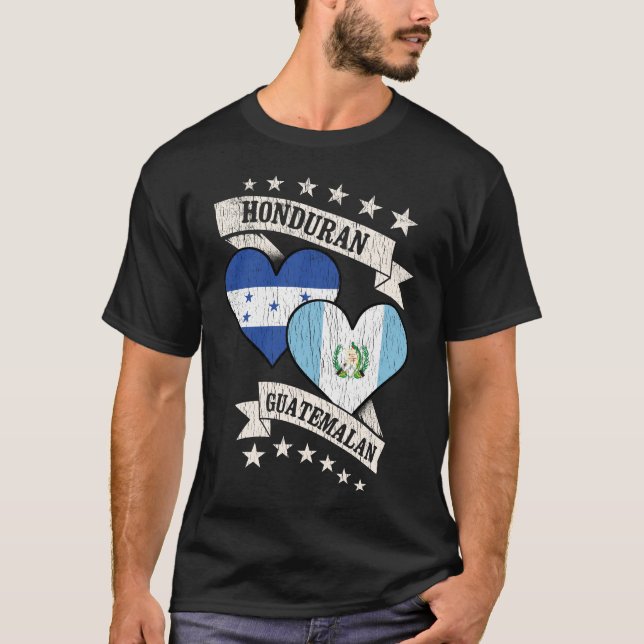 Camiseta Sinalizadores cardíacos da Guatemala em Honduras (Frente)