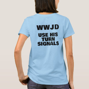Camiseta Sinalizadores de direção US Spyder Ryders - WWJD