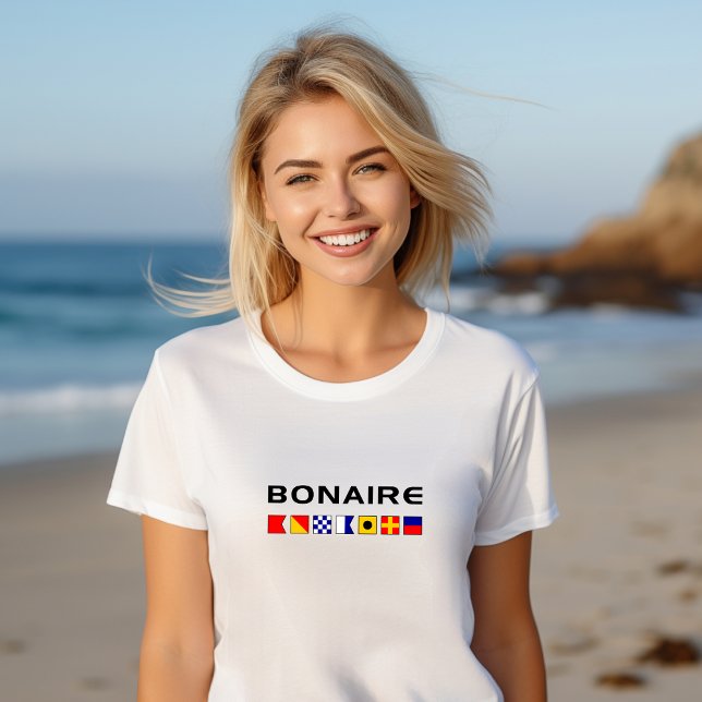 Camiseta Sinalizadores de navegação marítima marítima Bonai (Criador carregado)