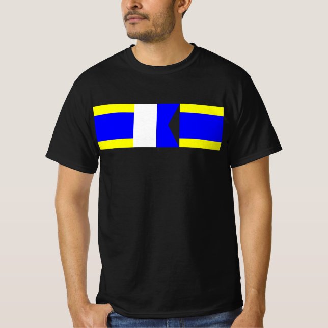 Camiseta Sinalizadores Náuticos DAD – Delta Alfa Delta (Frente)
