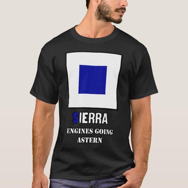 Camiseta Sinalizadores náuticos Sierra (Frente)