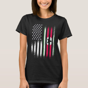 Camiseta Sinalizadores Suriname American Patriot Grown Coun