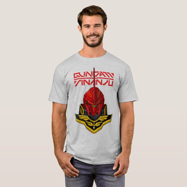 Camiseta Sinanju Gundam (Frente Completa)