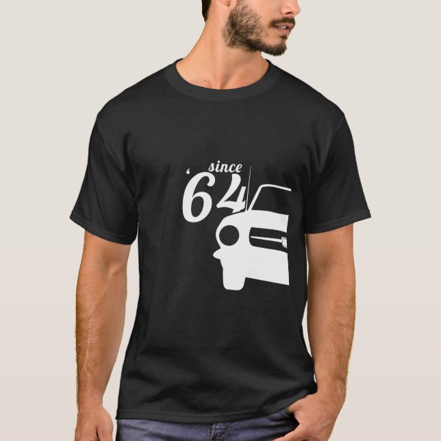 Camiseta Since 1964/Ford Mustang 1964 (Frente)