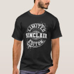 Camiseta SINCLAIR Funny Surname Family Tree Birthday Reunio<br><div class="desc">SINCLAIR Funny Surname Family Tree Birthday Reunion Dent T Shirt</div>