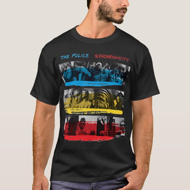 Camiseta Sincronicidade  The Police (Frente)