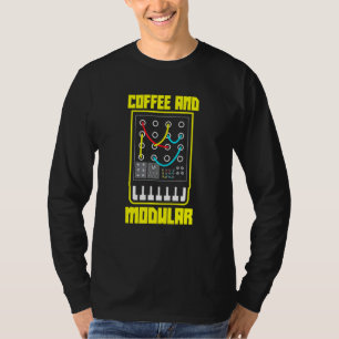 Camiseta Sincronização De Nerd De Sintetização De Forma De