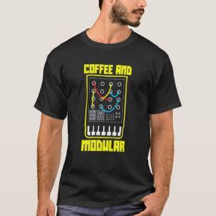 Camiseta Sincronização De Nerd De Sintetização De Forma De 
