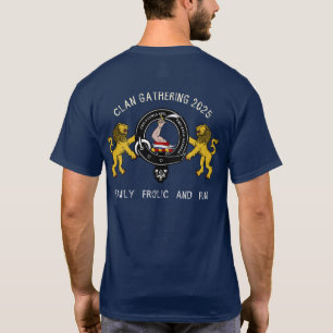 Camiseta Sindicato da Família Ainslie Clan Personalizado