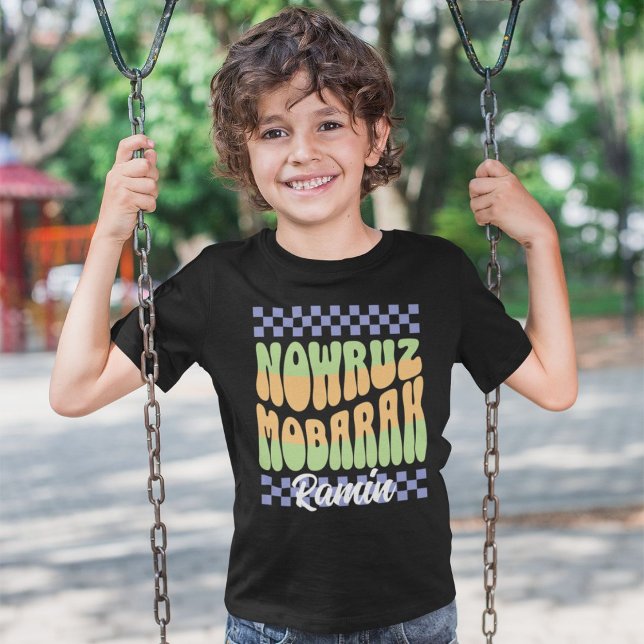 Camiseta Sindicato da Família de Ano Novo Iraniano Personal (Custom Nowruz Iranian New Year Family Reunion)