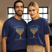 Sindicato da Família Hanukkah Personalizado Menora