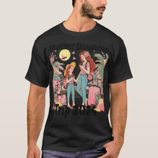 Camiseta Sindicato da Família Mãe Filha Trip Férias de Verã