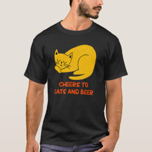 Camiseta Sindicato de Gatos e Gatinhos do Partido Beer Cat