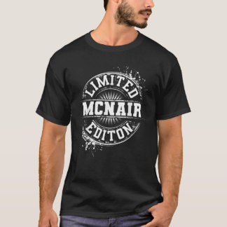 Camiseta Sindicato de Nascimento da Árvore Familiar MCNAIR 