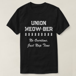 Camiseta Sindicato Engraçado Sem Horas Extraordinárias, Ape