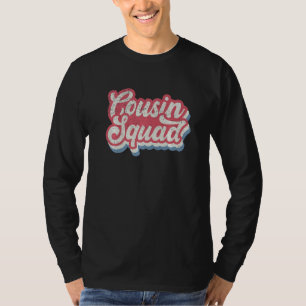 Camiseta Sindicato Familiar Crackeando Cousin Squad Kids 4t