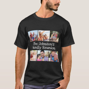 Camiseta Sindicato Personalizado Preto da Família de Colag