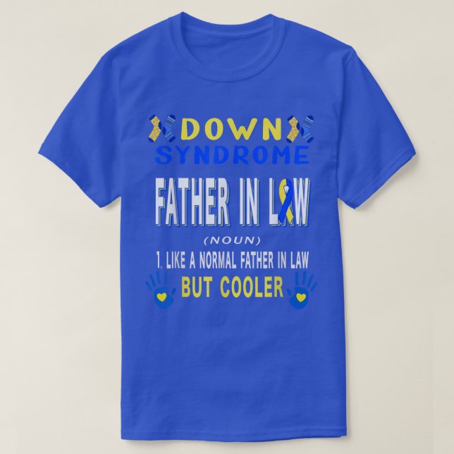 Camiseta Sindroma de Abaixo Padre na Definição De Lei (Frente do Design)