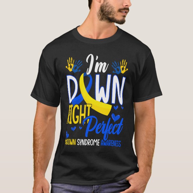 Camiseta Sindroma de Descida Perfeita para a Direita Sensib (Frente)