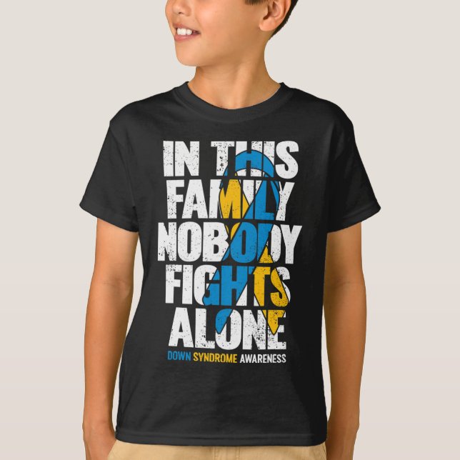 Camiseta Sindroma de Down Mulheres com síndrome de queda da (Frente)
