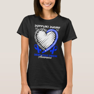 Camiseta Sindroma de fadiga crônica Cfs - Esquadrão de Supo
