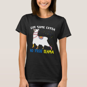 Camiseta Sindroma de Llama Cinto 21 de março Sensibilização