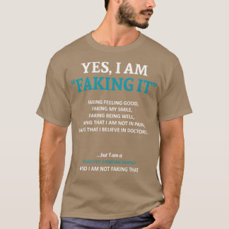 Camiseta Sindroma De Tourettes Sensibilização Eu Estou Falh