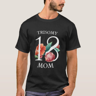 Camiseta Sindroma Edward Trisomy 18 Dia de Consciência Pai