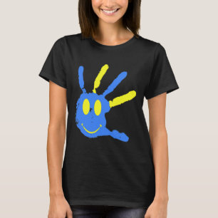 Camiseta Sindroma Inativo Sensibilização T21 Day Para Menin