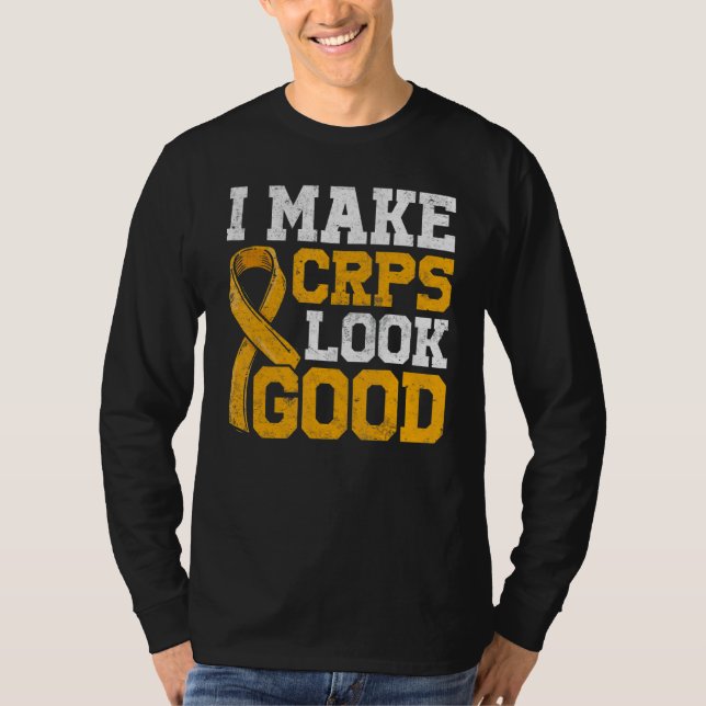 Camiseta Sindroma Regional De Dor Complexa Do Cps Sensibili (Frente)