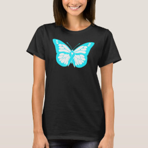 Camiseta Sindroma Tourett de Borboleta Sensibilização