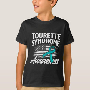 Camiseta Sindroma Tourette de Sinalizador Americano
