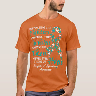 Camiseta Sindroma X Frágil Consciencialização Para Apoiar A
