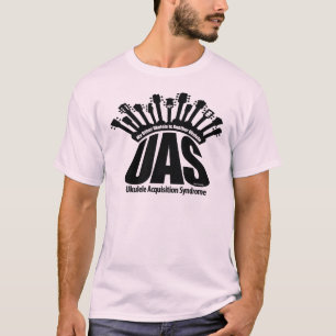 Camiseta Síndrome da aquisição do Ukulele de UAS