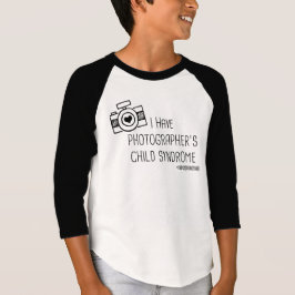 Camiseta Síndrome da Criança de Fotógrafo - Juventude
