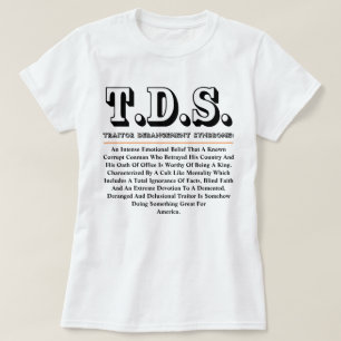 CAMISETA SÍNDROME DA DERROGAÇÃO DO TRATADOR T.D.S.