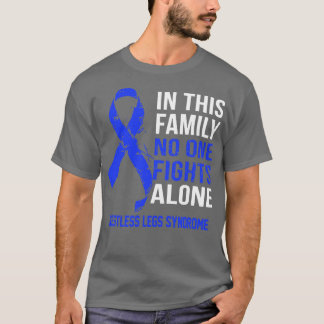 Camiseta Síndrome das Pernas Inquietas Sensibilização Ningu