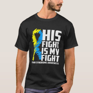 Camiseta Síndrome de Abaixo Consciência Autismo Mãe Pai Sua