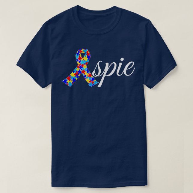 Camiseta Síndrome de Aspie Ortoso (Frente do Design)