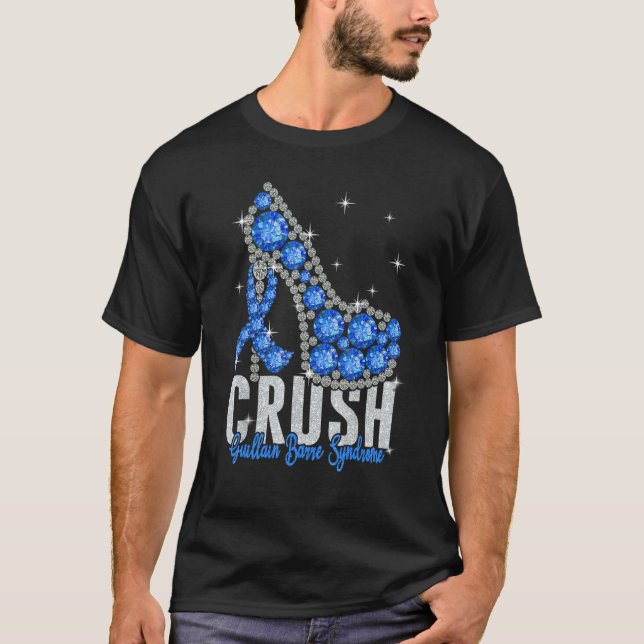 Camiseta Síndrome de Crush Guillain Barre Twinkle Ribbon Su (Frente)