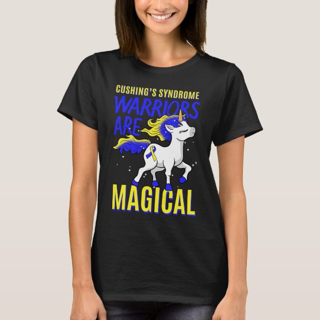 Camiseta Síndrome de Cushing Warrior Hypercortisolism Unico (Frente)