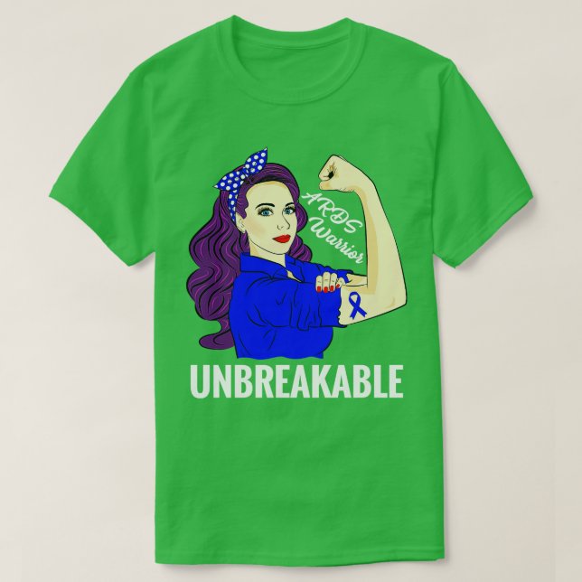 Camiseta Síndrome de Dificuldade Respiratória Aguda SRA Con (Frente do Design)