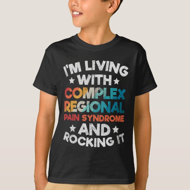 Camiseta Síndrome de Dor Regional Complexa Do Crps (Frente)