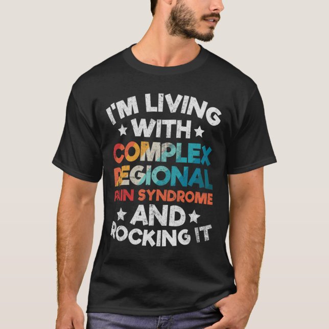Camiseta Síndrome de Dor Regional Complexa Do Crps (Frente)